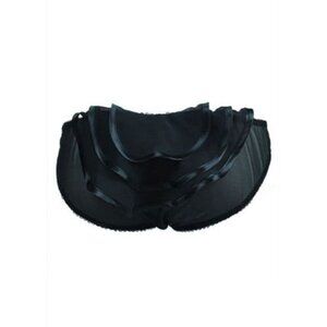$150 MADE by NIKI Bikini UNDERWEAR Panty RUFFLED Back CHIFFON Silk